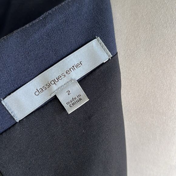 Classiques Entier black and navy dress - Picture 6 of 7